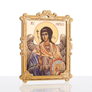 Archanioł Gabriel – obrazek ikoniczny 12 × 15 cm