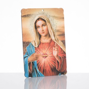 Najświętsze Serce Maryi – obrazek 9 × 16 cm