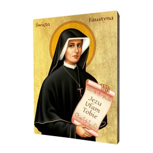 Ikona religijna święta Faustyna Kowalska