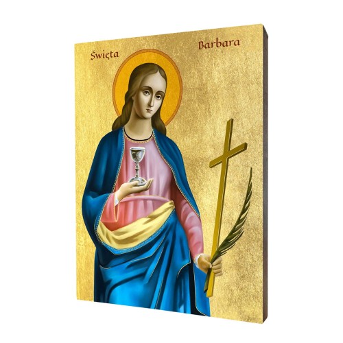 Ikona religijna świętej Barbary