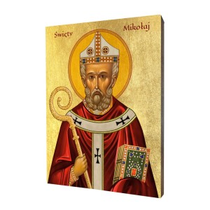 Ikona religijna święty Mikołaj