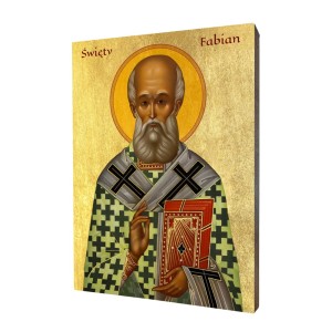 Ikona święty Fabian z Rzymu