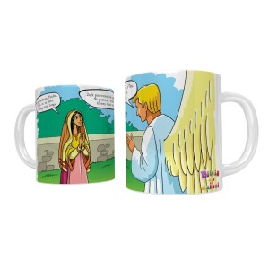 Kubek religijny Zwiastowanie